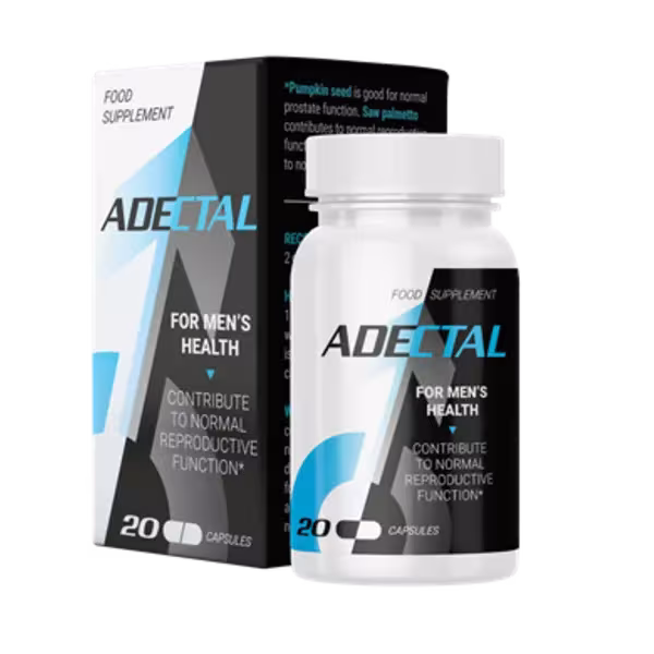 Adectal Cápsulas para Prostatitis complemento natural salud