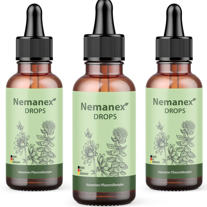 Nemanex Drops Gotas naturales antiparasitarias con extractos de plantas