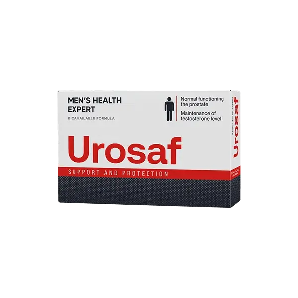 Urosaf : bienestar urinario y salud prostática masculina