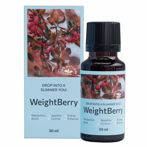 Pérdida de Peso Efectiva con Weight Berry complemento natural salud